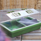 Heated mini-greenhouse for seedlings - Nortne